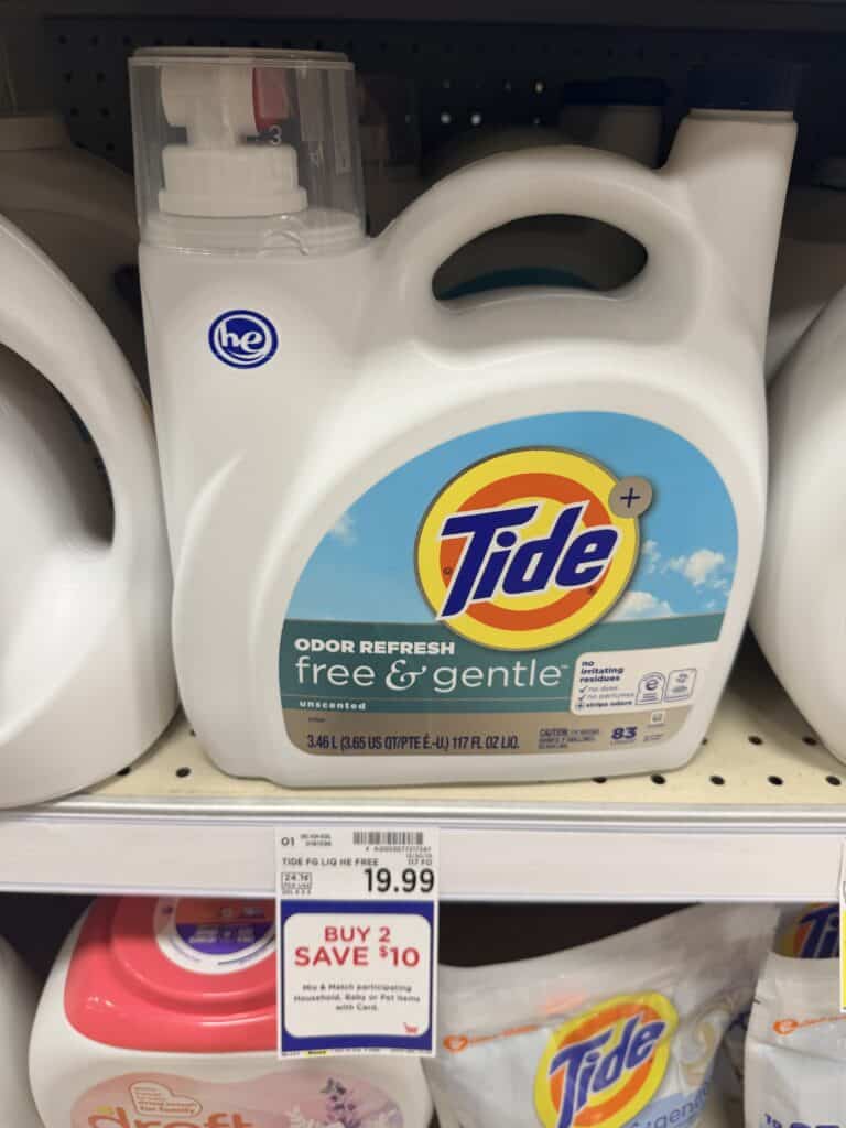 tide kroger shelf image 