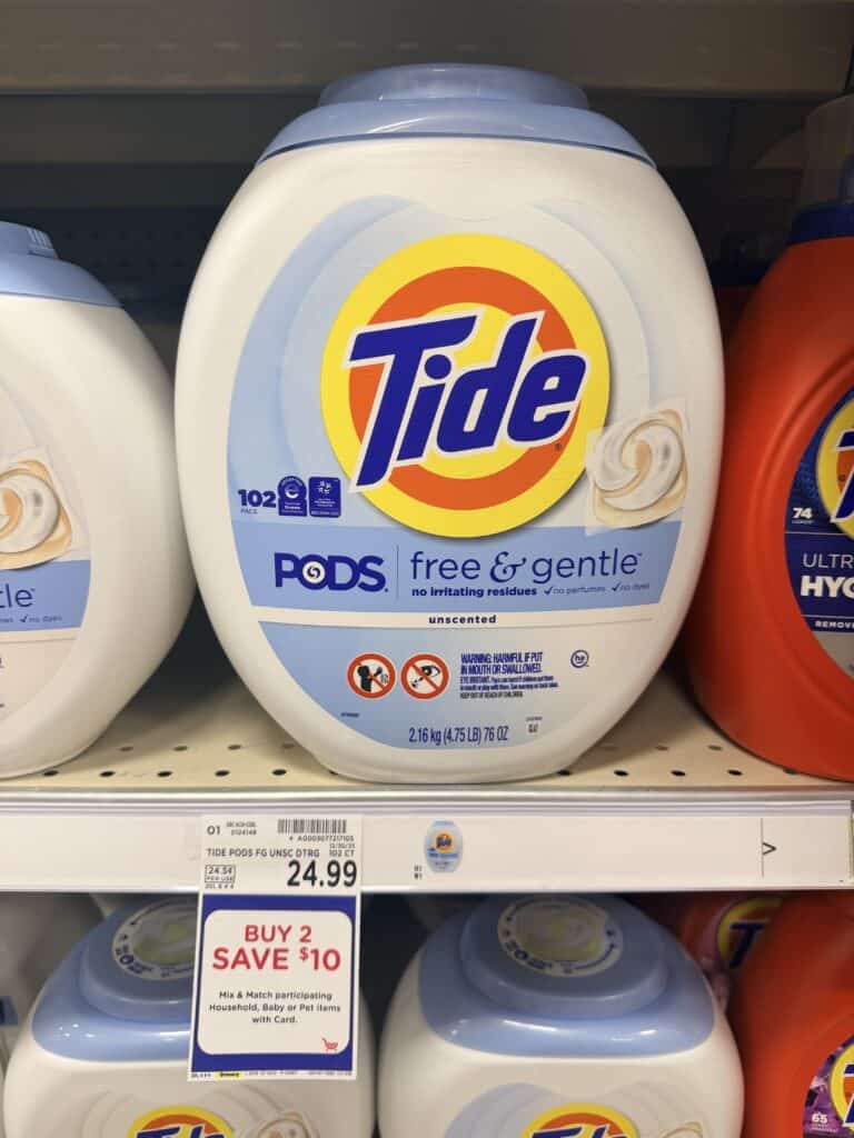tide kroger shelf image 