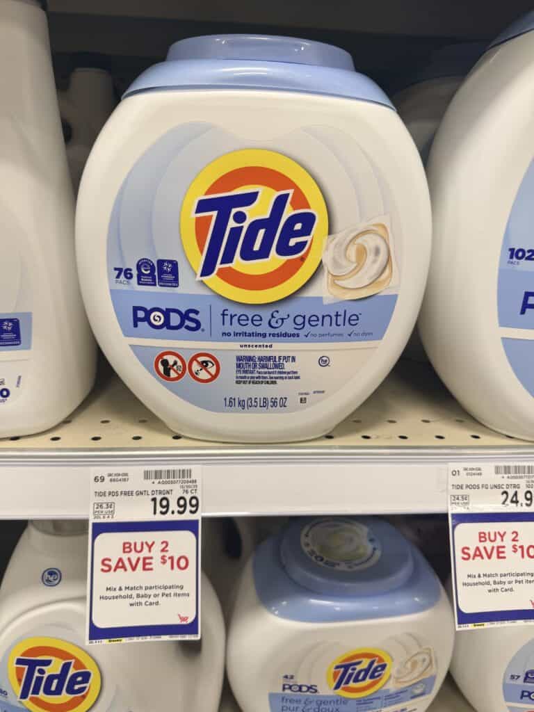 tide kroger shelf image 