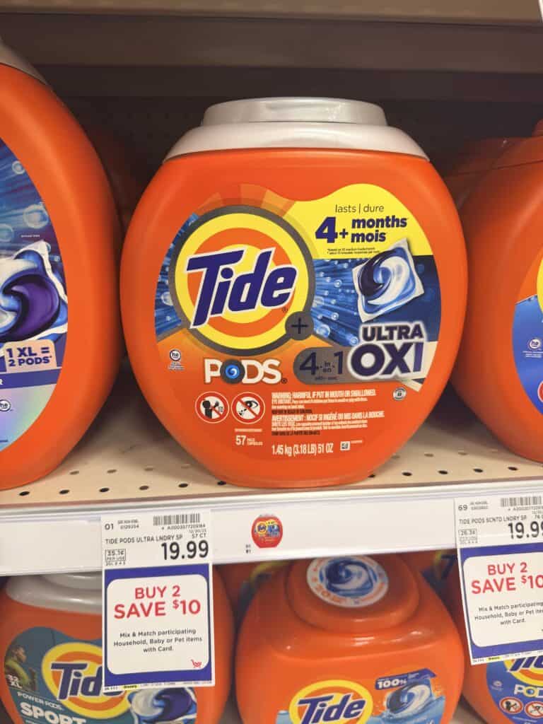 tide kroger shelf image 