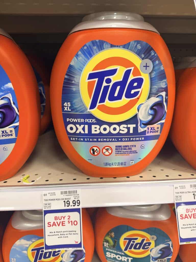tide kroger shelf image 