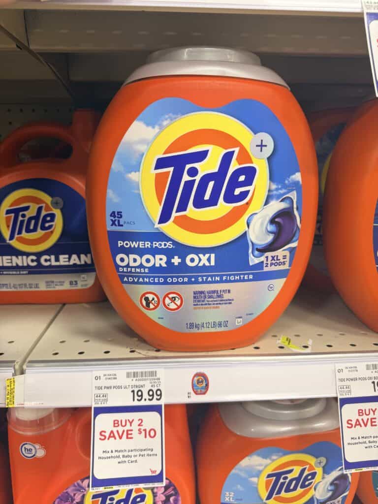tide kroger shelf image 