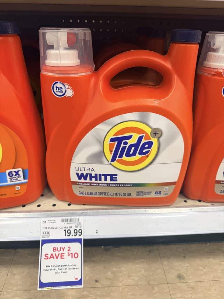 tide kroger shelf image 