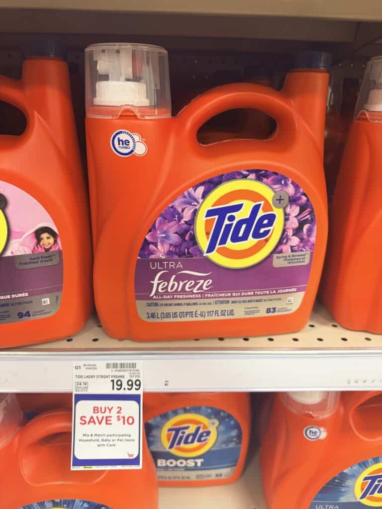 tide kroger shelf image 
