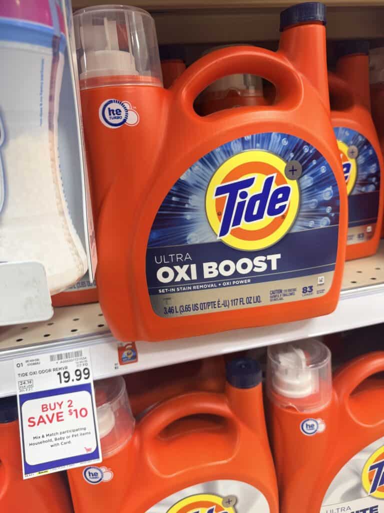 tide kroger shelf image 