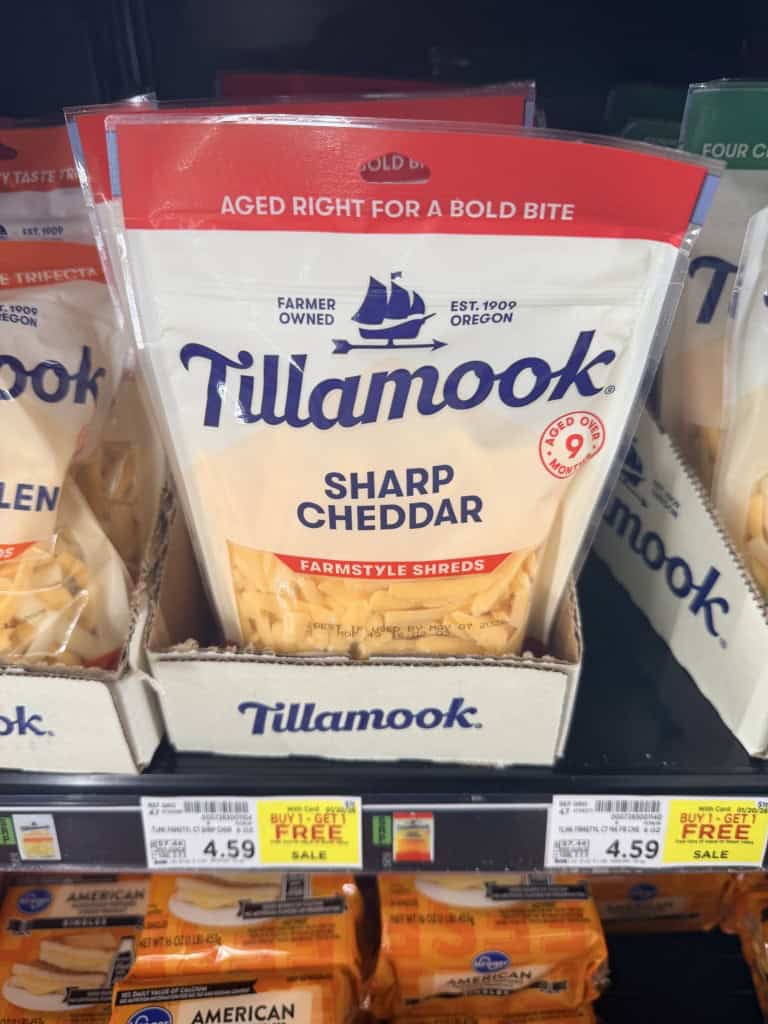 tillamook cheese kroger shelf image (5)