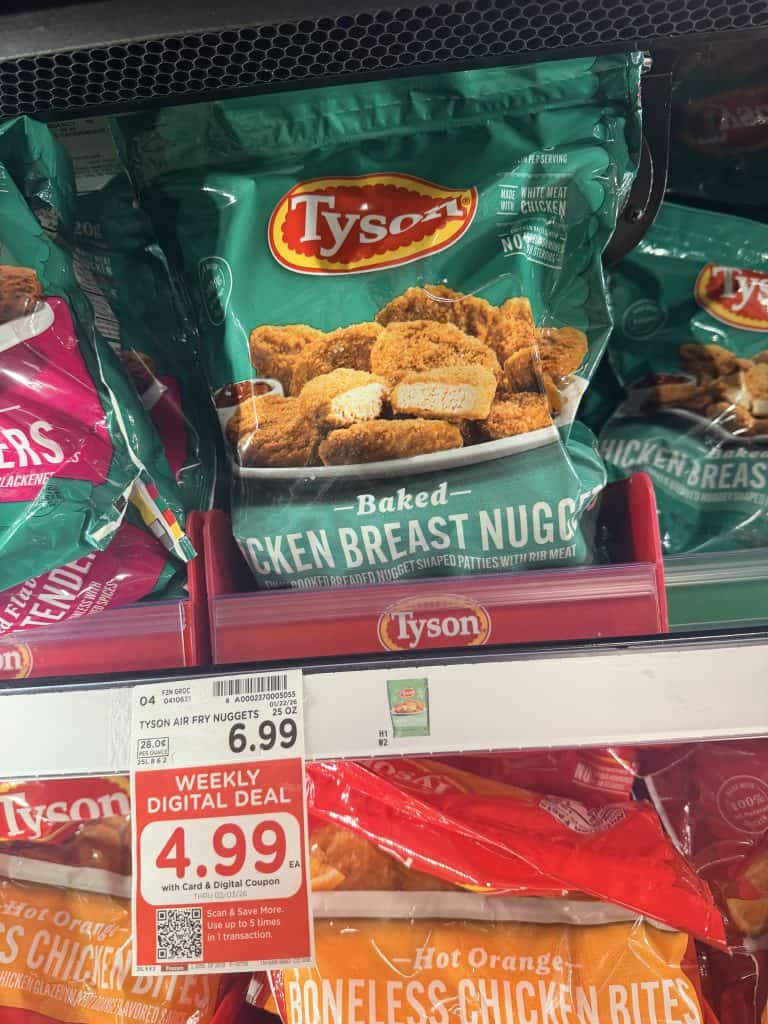 tyson frozen chicken kroger shelf image (1)