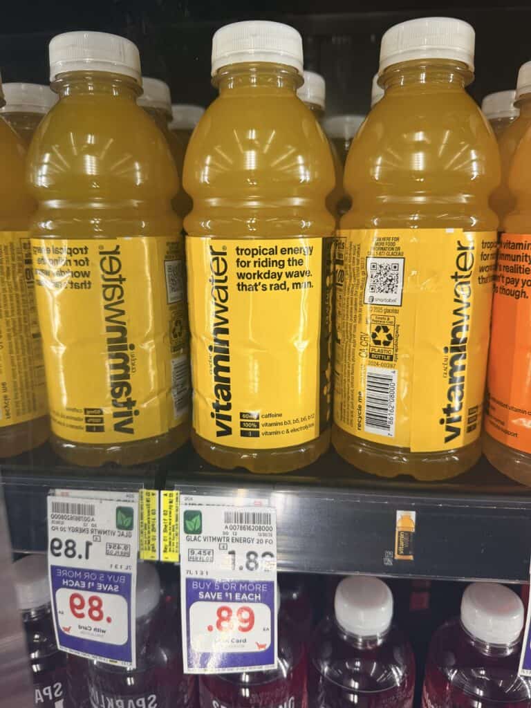 vitamin water kroger shelf image (1)