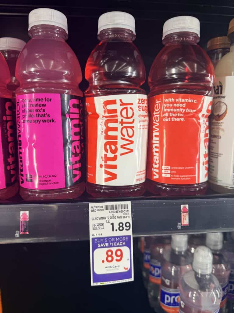 vitamin water kroger shelf image (1)