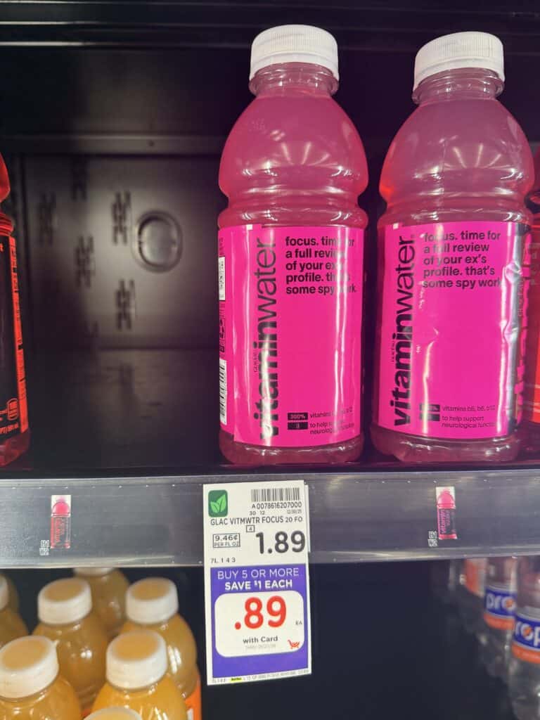 vitamin water kroger shelf image (1)