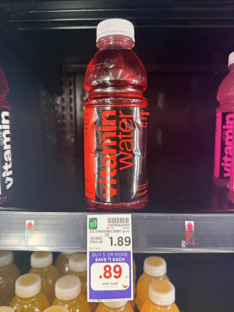 vitamin water kroger shelf image (1)
