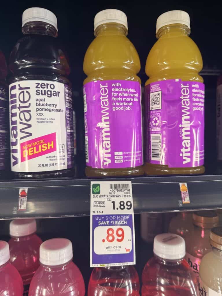 vitamin water kroger shelf image (1)