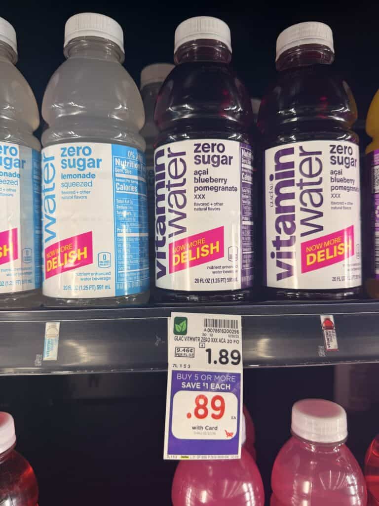 vitamin water kroger shelf image (1)
