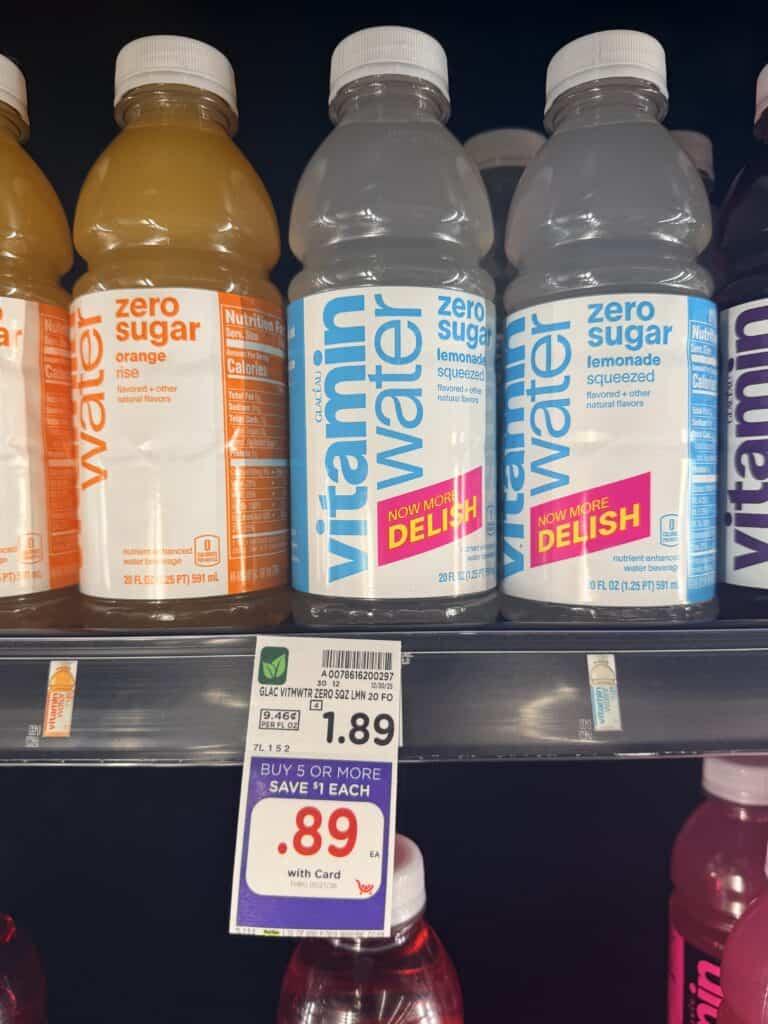 vitamin water kroger shelf image (1)