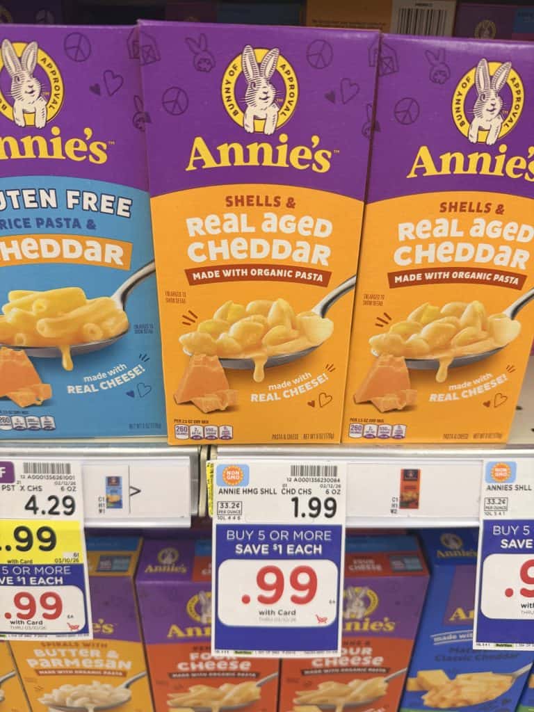 Annie's Macaroni & Cheese Kroger Shelf image