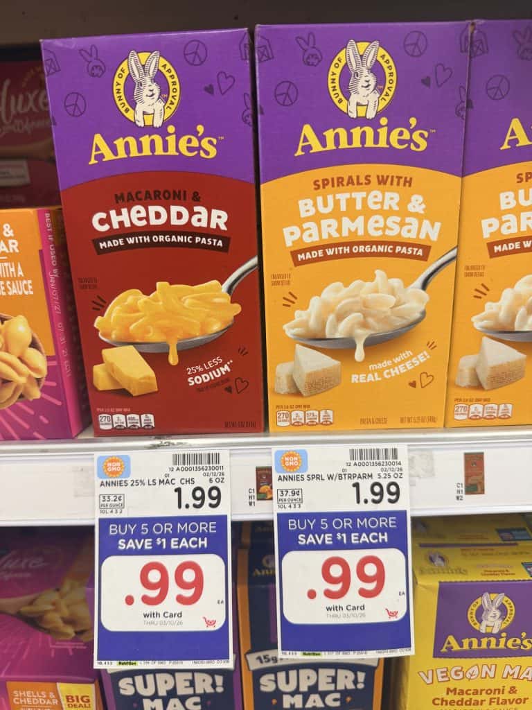 Annie's Macaroni & Cheese Kroger Shelf image