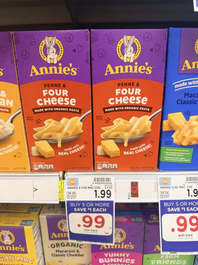 Annie's Macaroni & Cheese Kroger Shelf image