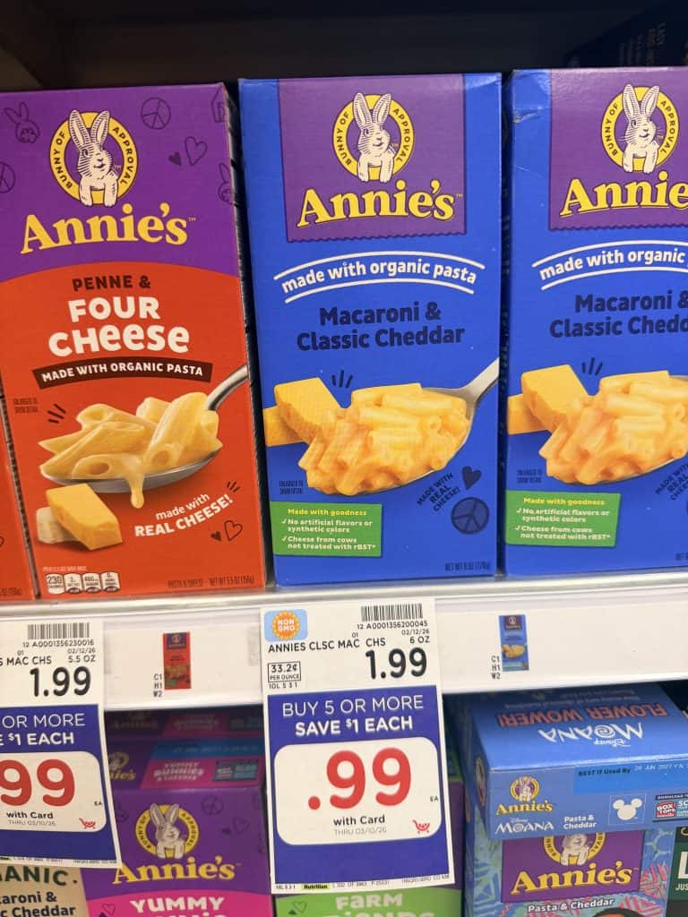 Annie's Macaroni & Cheese Kroger Shelf image