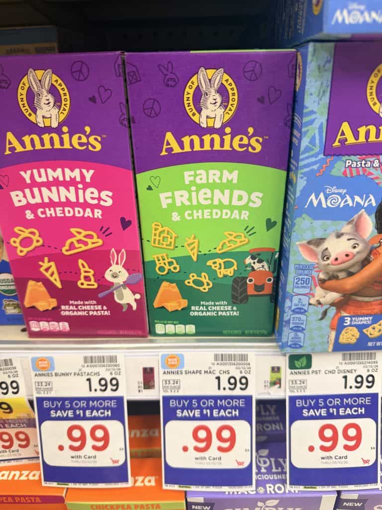 Annie's Macaroni & Cheese Kroger Shelf image