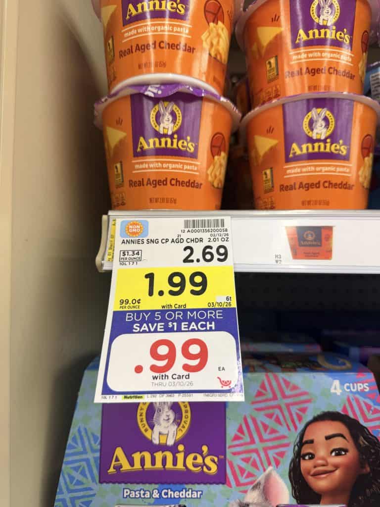 Annie's Macaroni & Cheese Kroger Shelf image