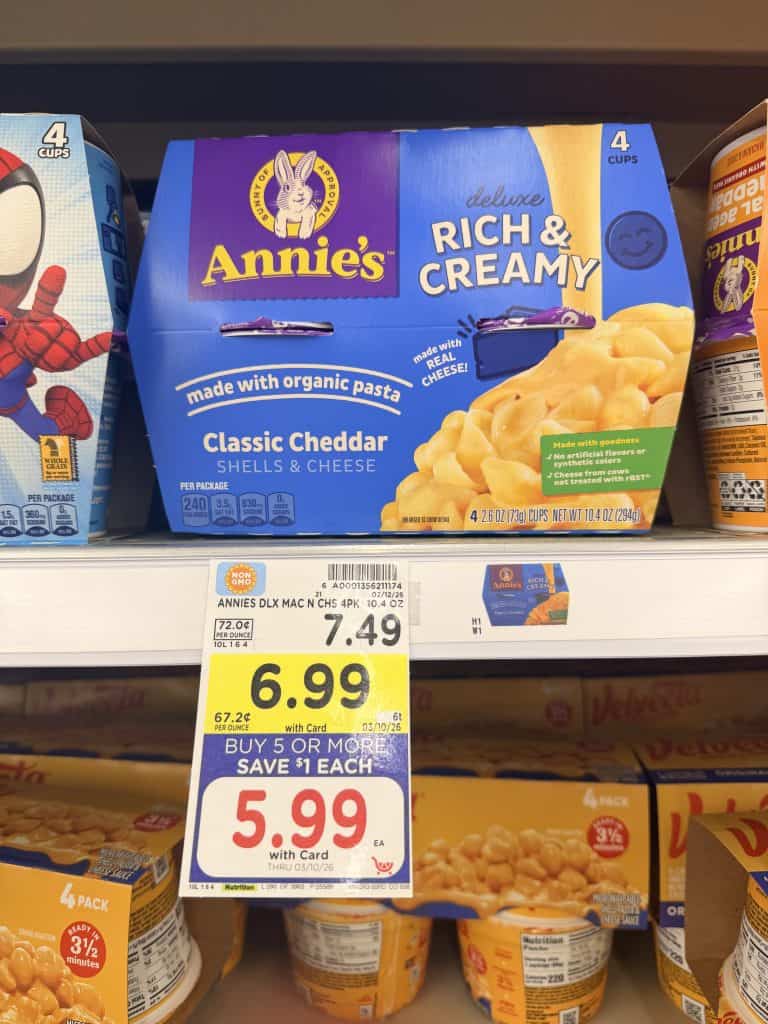 Annie's Macaroni & Cheese Kroger Shelf image