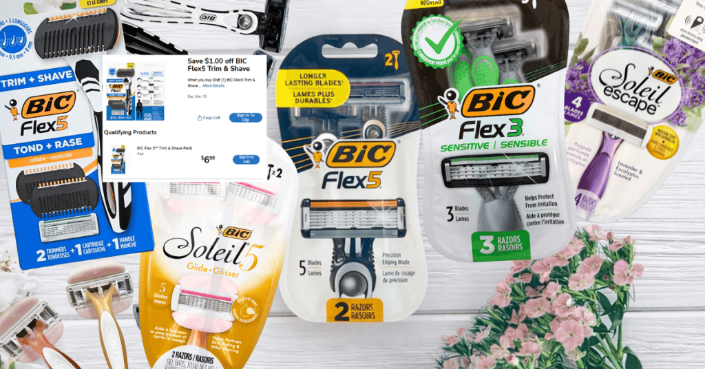 BIC Disposable Razors kroger