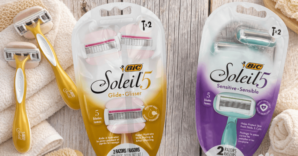 BIC Soleil 5 Razors Kroger (1)