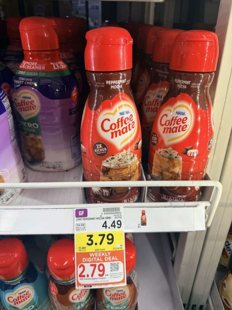 Coffee mate Creamer Kroger Shelf image