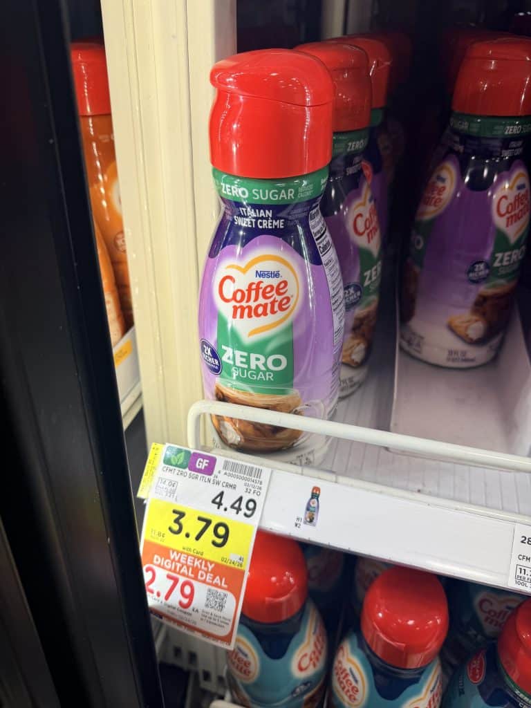 Coffee mate Creamer Kroger Shelf image