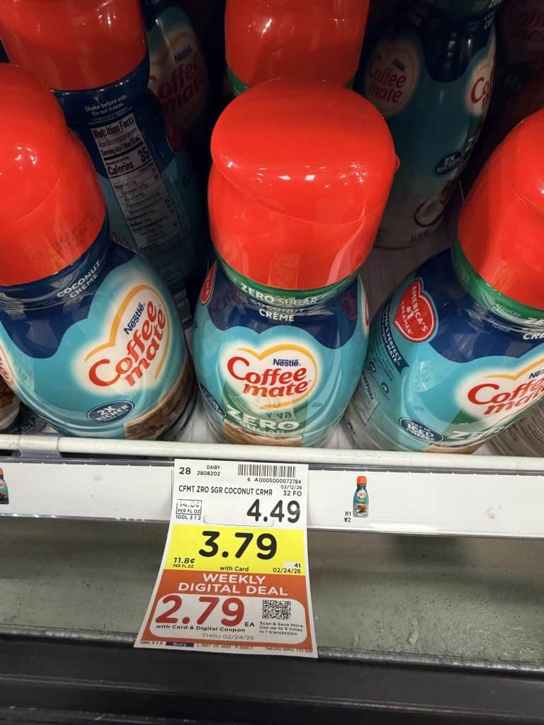 Coffee mate Creamer Kroger Shelf image