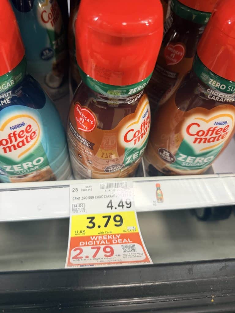 Coffee mate Creamer Kroger Shelf image
