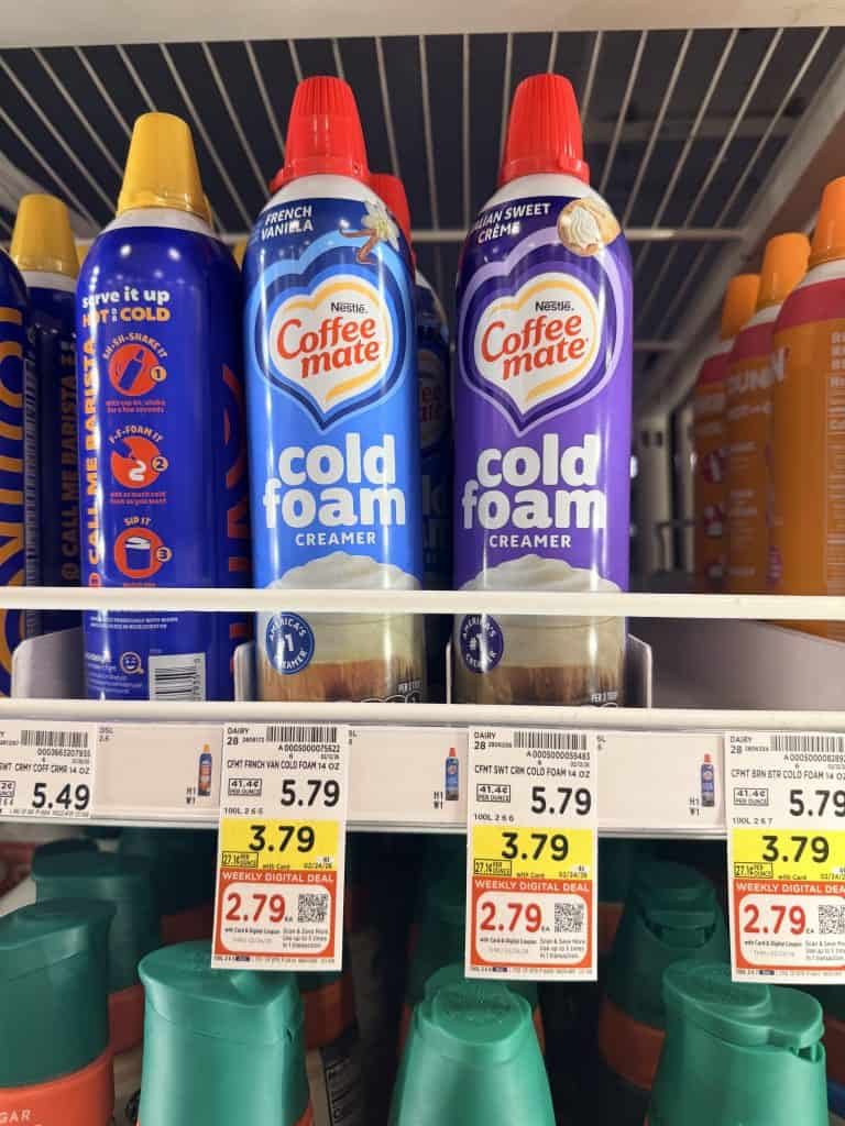 Coffee mate Creamer Kroger Shelf image