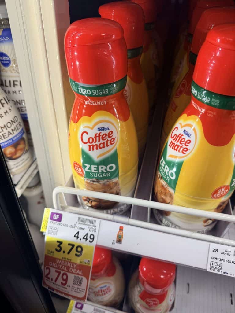 Coffee mate Creamer Kroger Shelf image