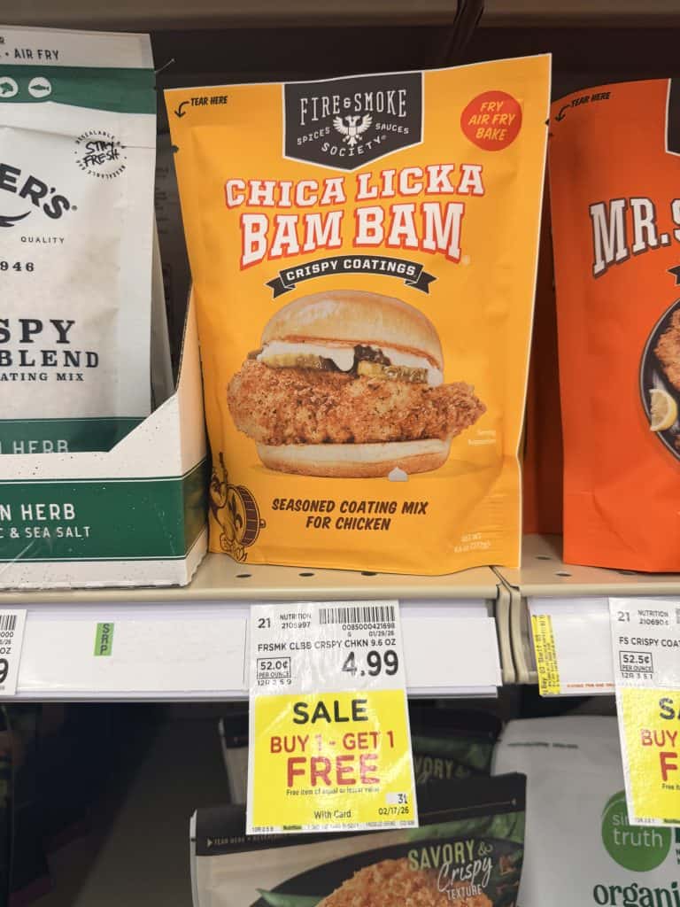 Fire and Smoke Seasonings Kroger Shelf image 