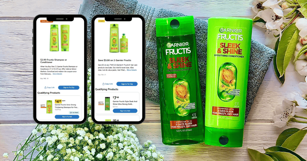 Garnier Fructis Kroger Digital Coupon