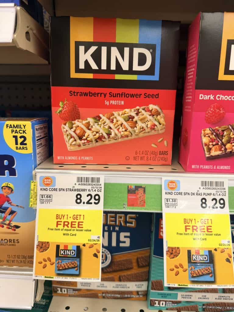 Kind Bars Kroger Shelf image