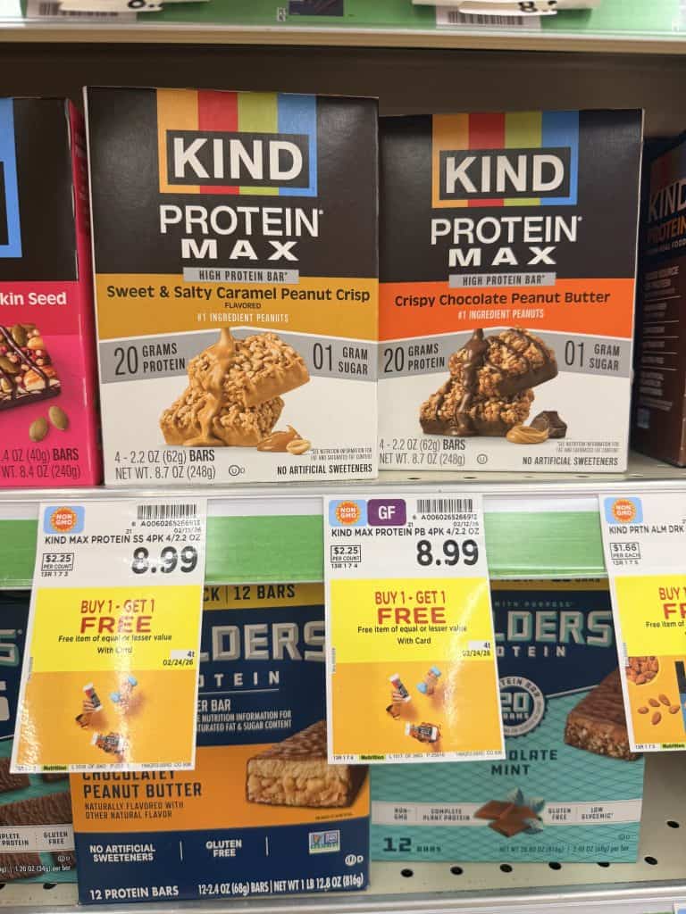 Kind Bars Kroger Shelf image