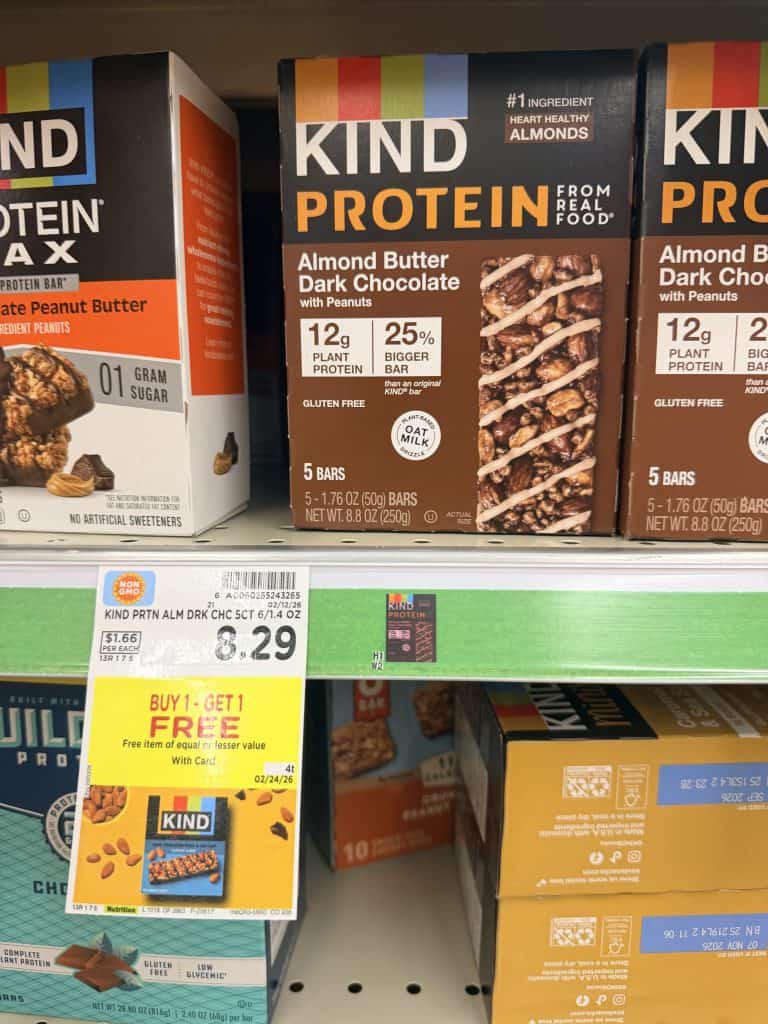 Kind Bars Kroger Shelf image