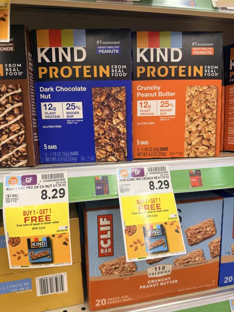 Kind Bars Kroger Shelf image