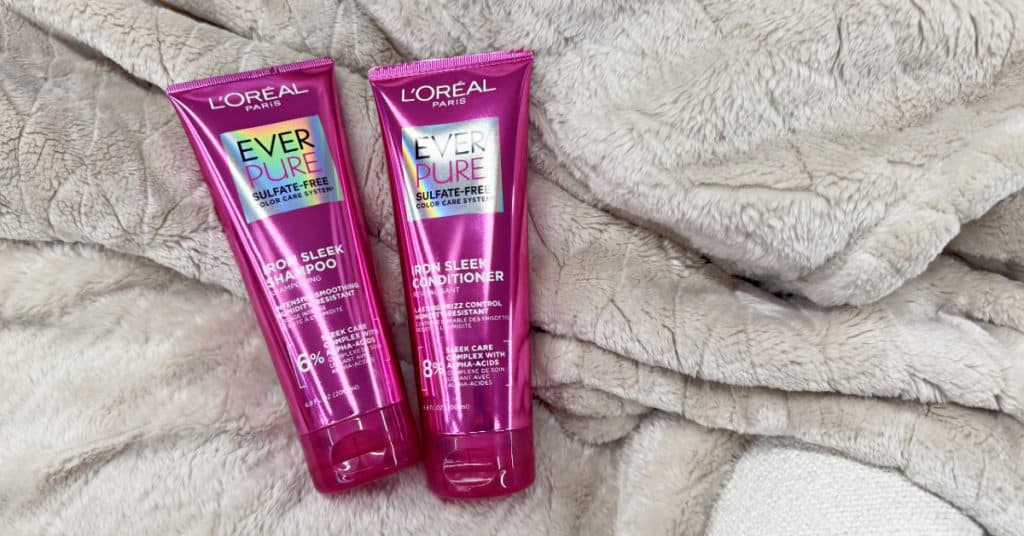 L'oreal Paris Sleek Shampoo and Conditioner kroger