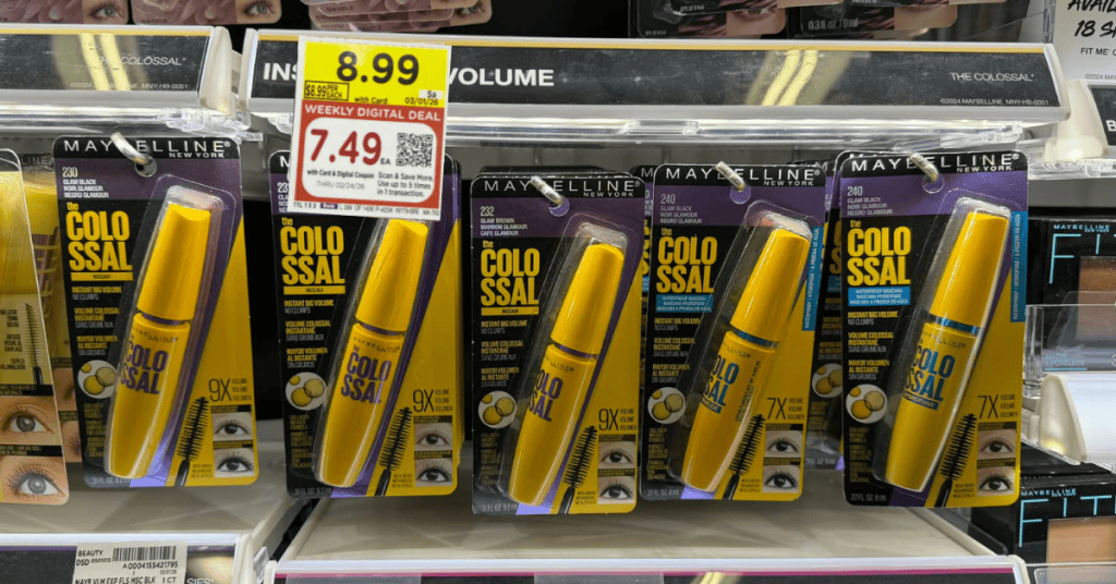 Maybelline Mascara Kroger Shelf Image