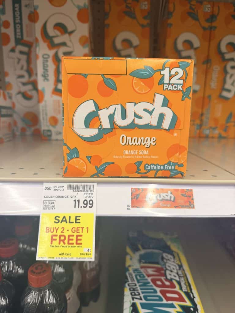Pepsi MTN Dew Starry Crush Soda Pop Kroger Shelf Image (2)