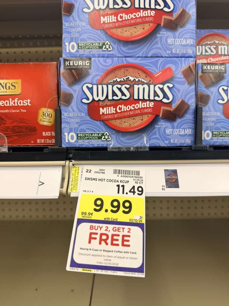 McCafe, Donut Shop, Swiss Miss, Green Mountain Coffee Kroger Shelf image