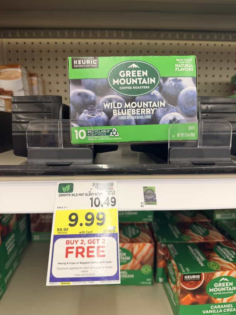 McCafe, Donut Shop, Swiss Miss, Green Mountain Coffee Kroger Shelf image