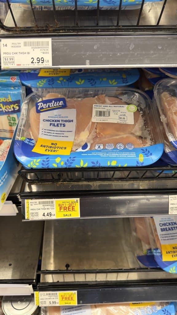 perdue chicken kroger shelf image