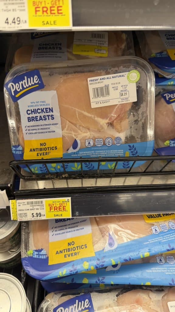 perdue chicken kroger shelf image
