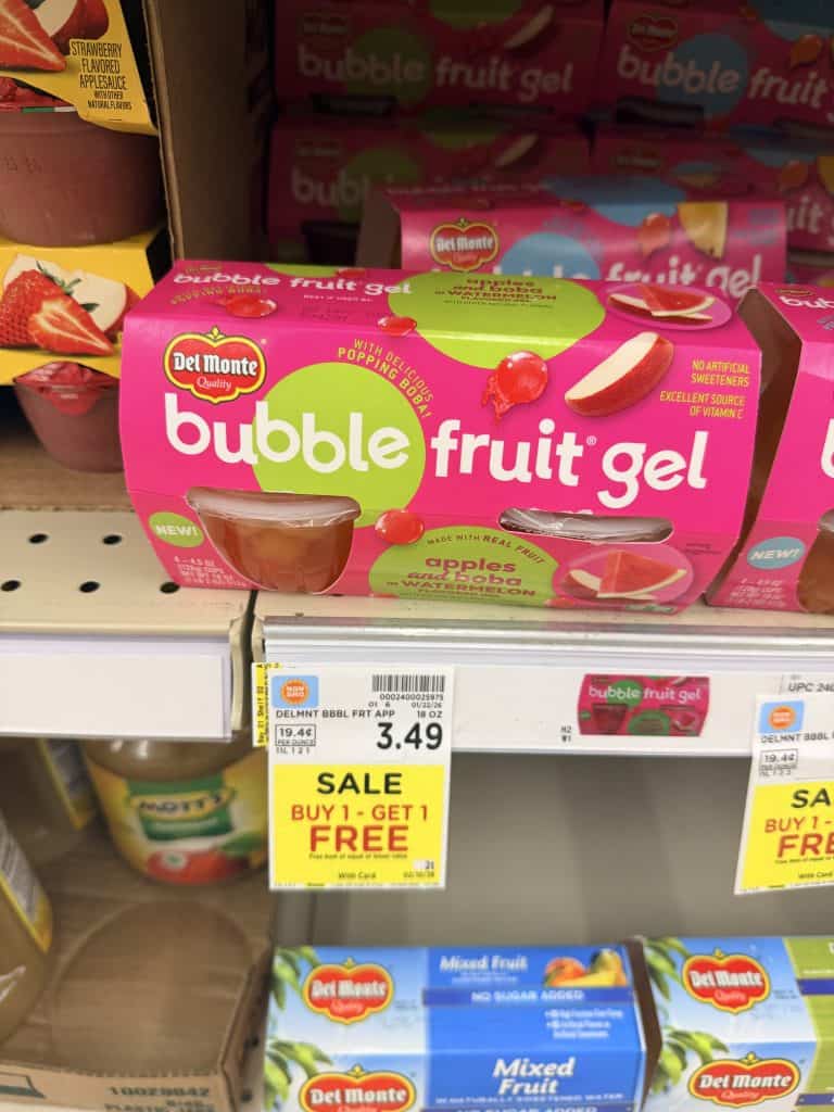 Del Monte Fruit Cup Kroger Shelf image