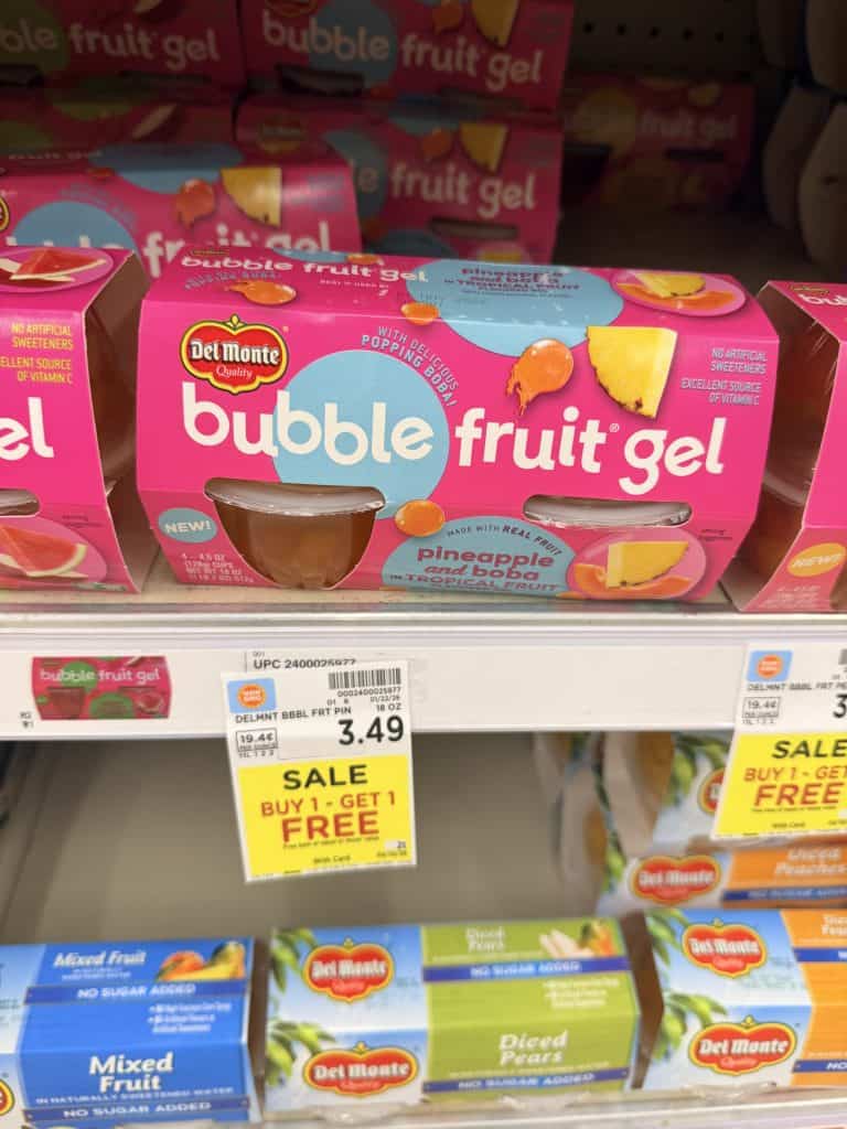 Del Monte Fruit Cup Kroger Shelf image