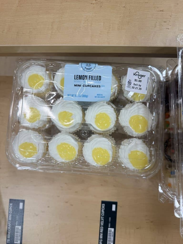 Kroger Bakery Fresh Cupcakes Shelf image
