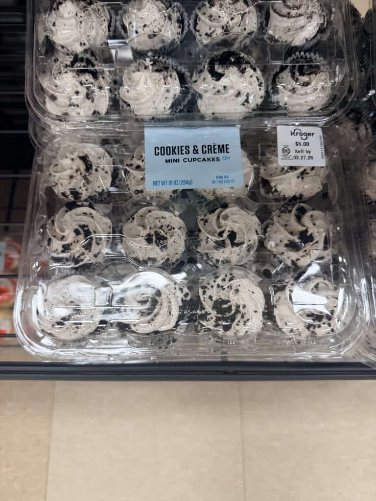 Kroger Bakery Fresh Cupcakes Shelf image